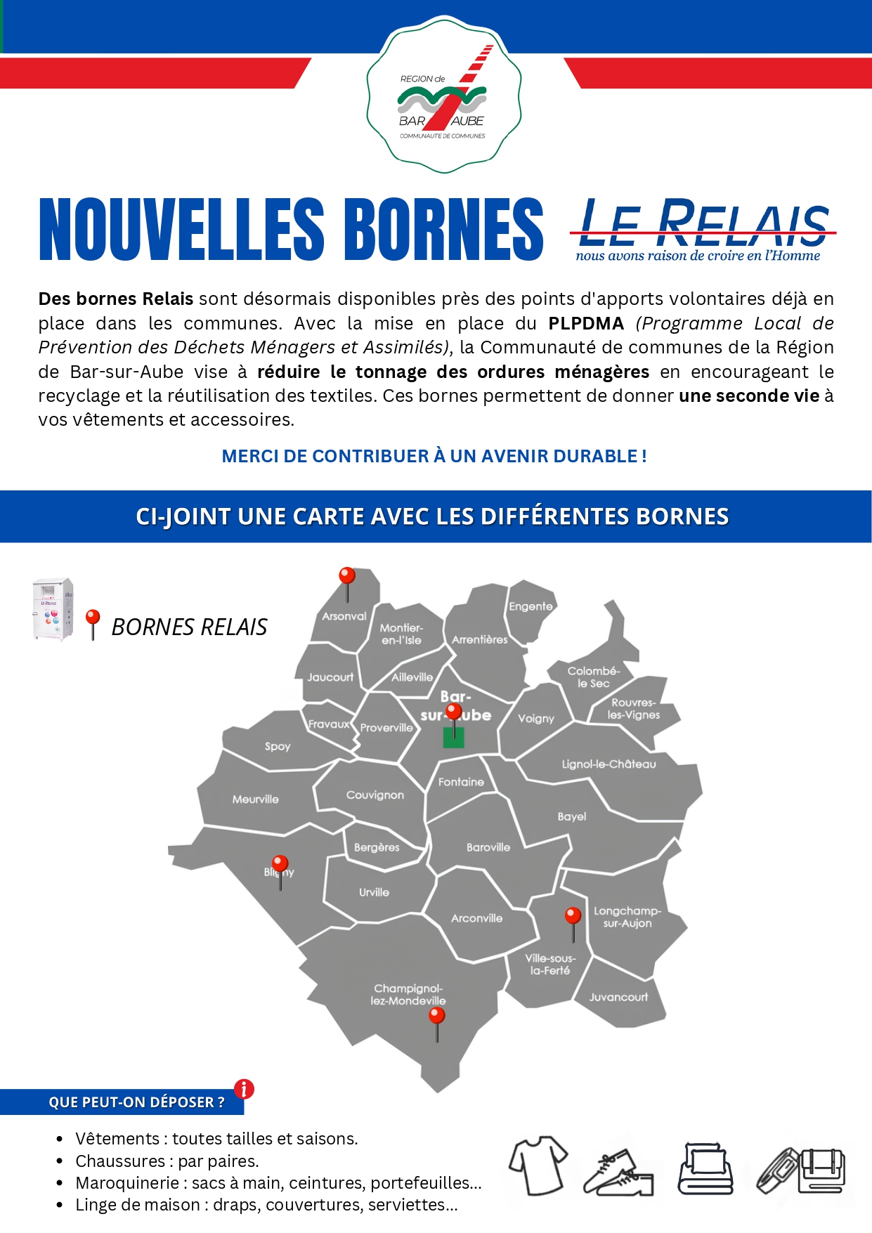 nouvelles bornes relais